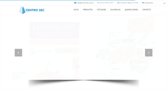 Desktop Screenshot of centrosec.com.ar
